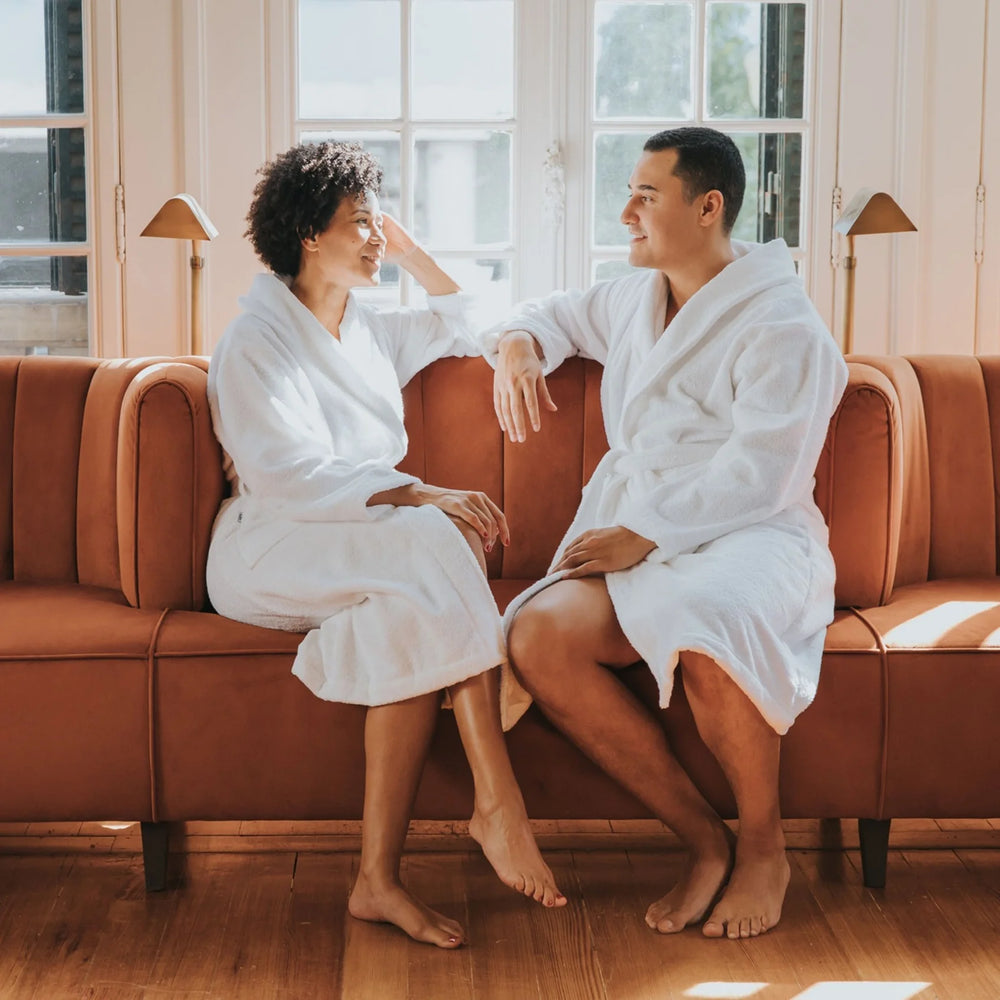 
                  
                    Luksus badekåbe - Torres Novas - 100% bomuld - Hvid - Unisex
                  
                