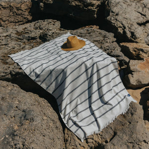 
                  
                    Torres Novas - Strandhåndklade - 180 x 180 cm - Grå
                  
                